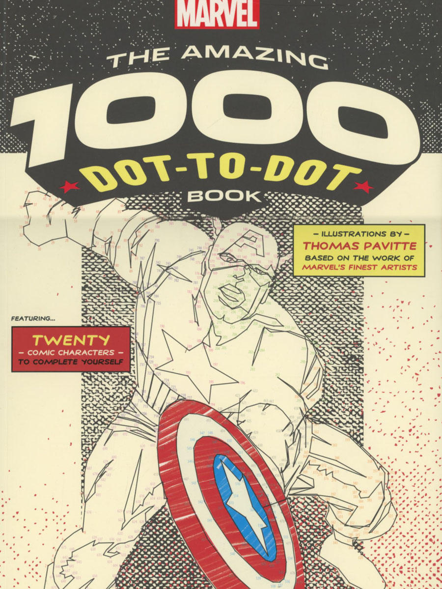 Marvel Amazing 1000 Dot-To-Dot Book SC