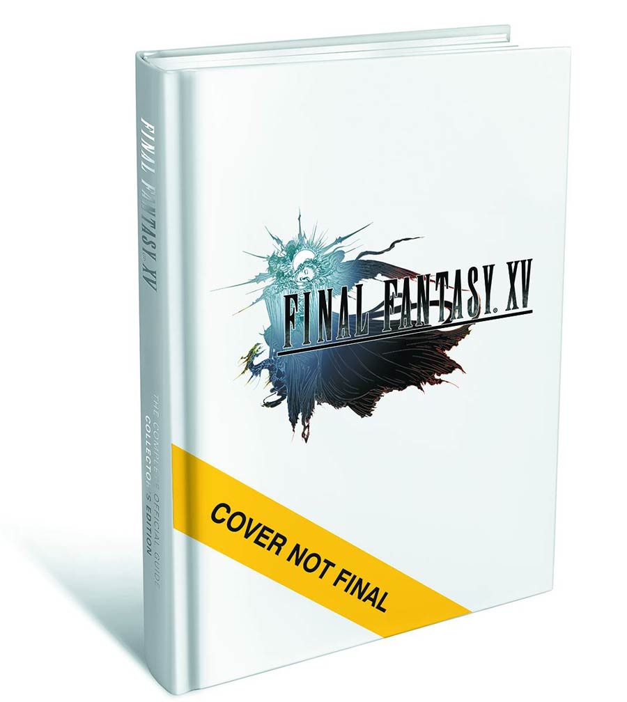 Final Fantasy XV Complete Official Players Guide HC Collectors Edition