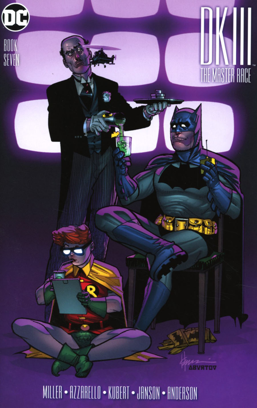 Dark Knight III The Master Race #7 Cover G Incentive Howard Chaykin Variant Cover