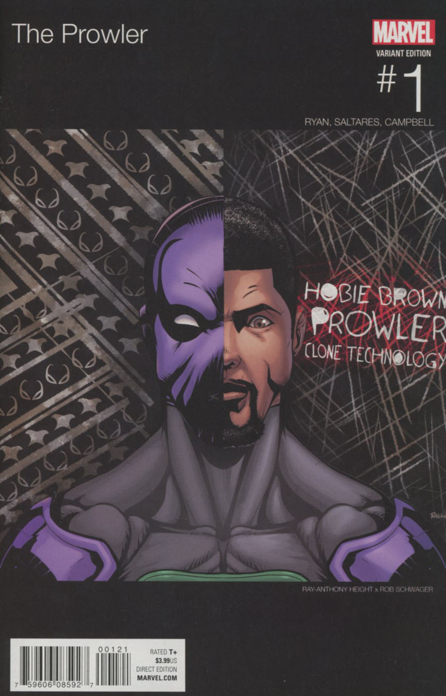 Prowler (Marvel) Vol 2 #1 Cover B Variant Marvel Hip-Hop Cover (Clone Conspiracy Tie-In)