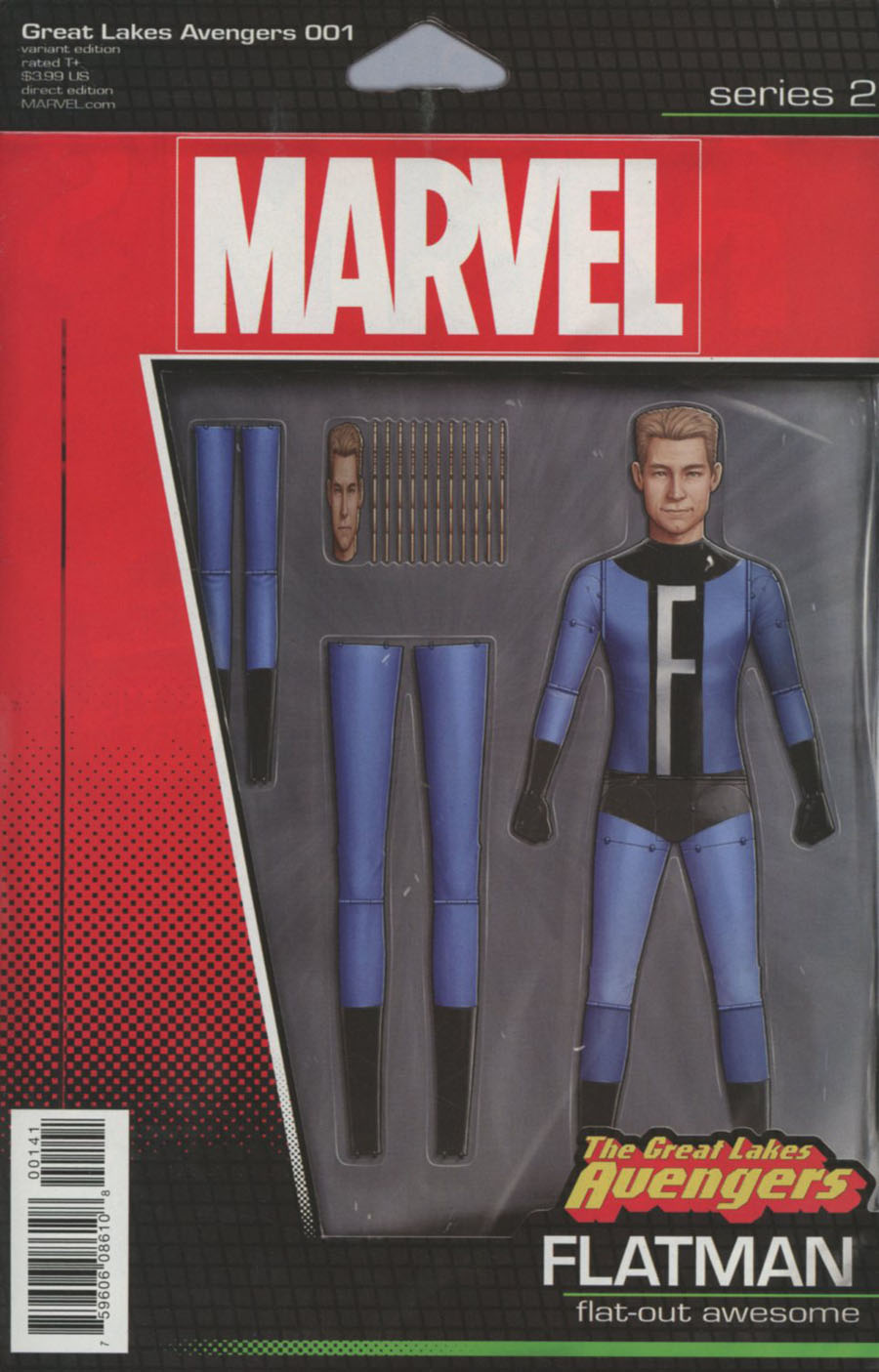 Great Lakes Avengers #1 Cover D Variant John Tyler Christopher Action Figure Cover (Marvel Now Tie-In)