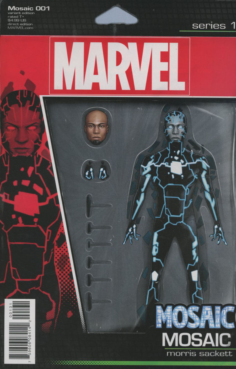 Mosaic #1 Cover C Variant John Tyler Christopher Action Figure Cover (Marvel Now Tie-In)