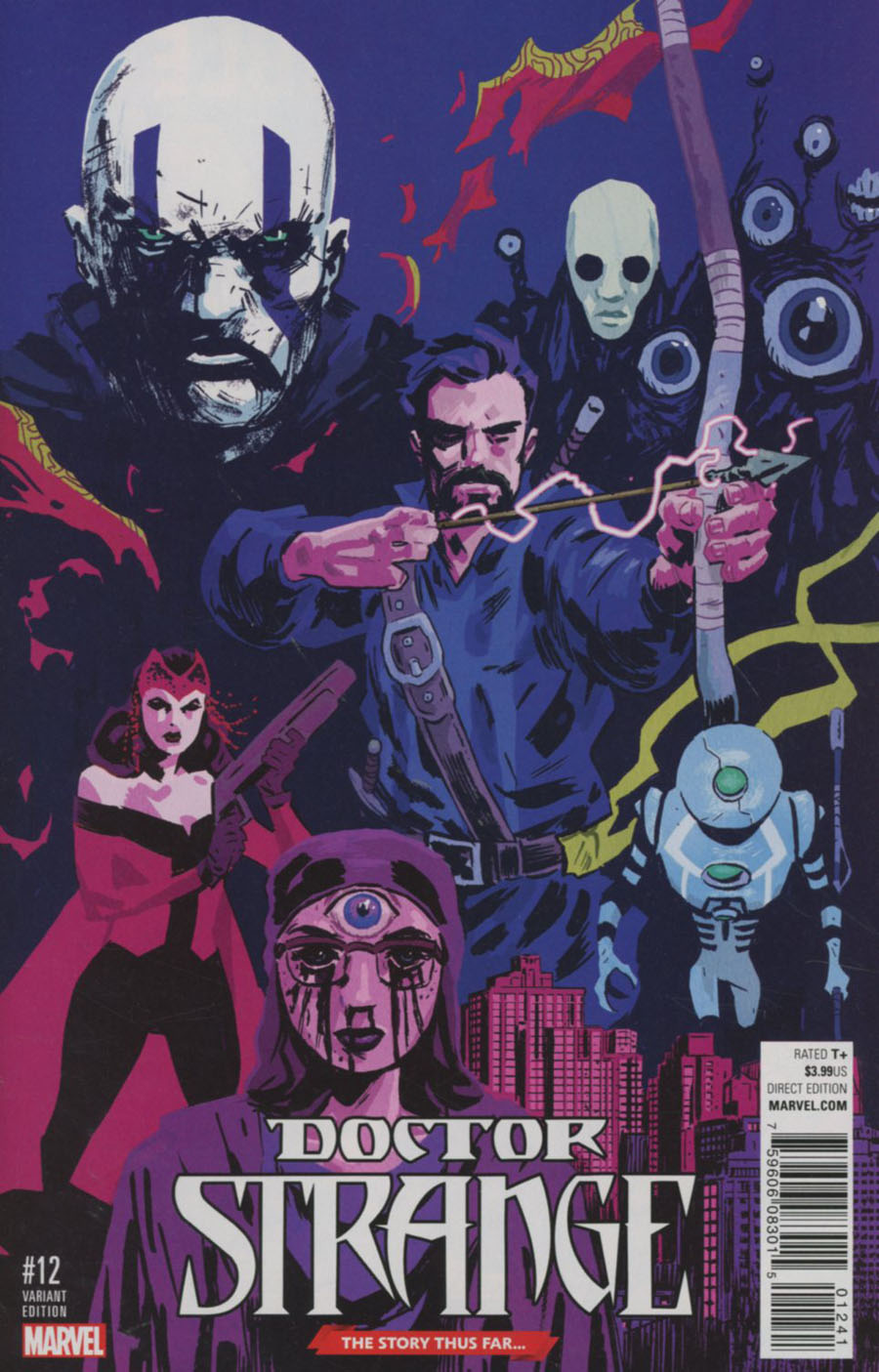 Doctor Strange Vol 4 #12 Cover D Variant Story Thus Far Cover (Marvel Now Tie-In)