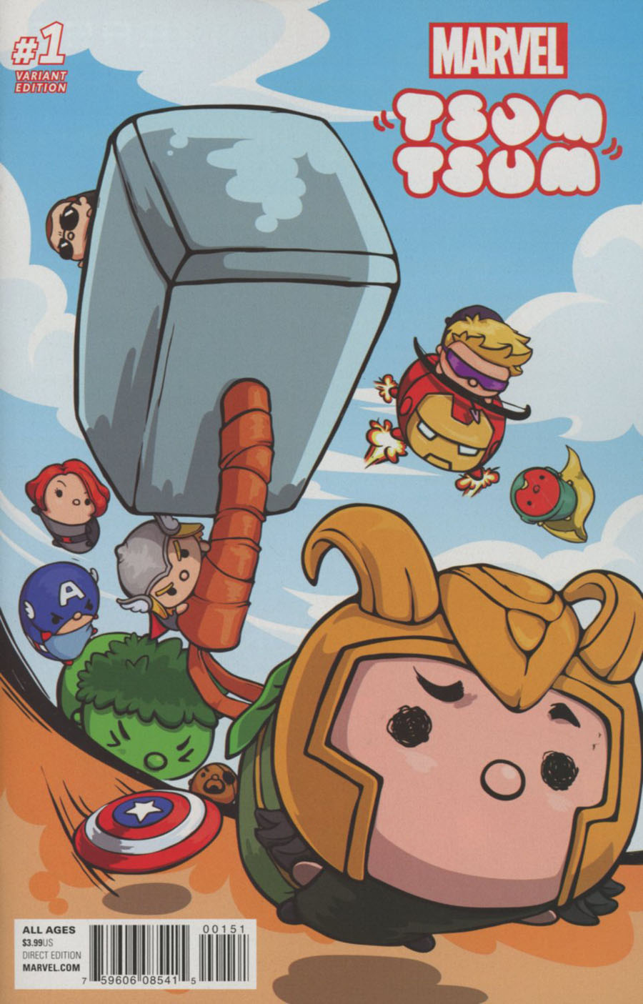 Marvel Tsum Tsum #1 Cover C Incentive Japanese Game Variant Cover