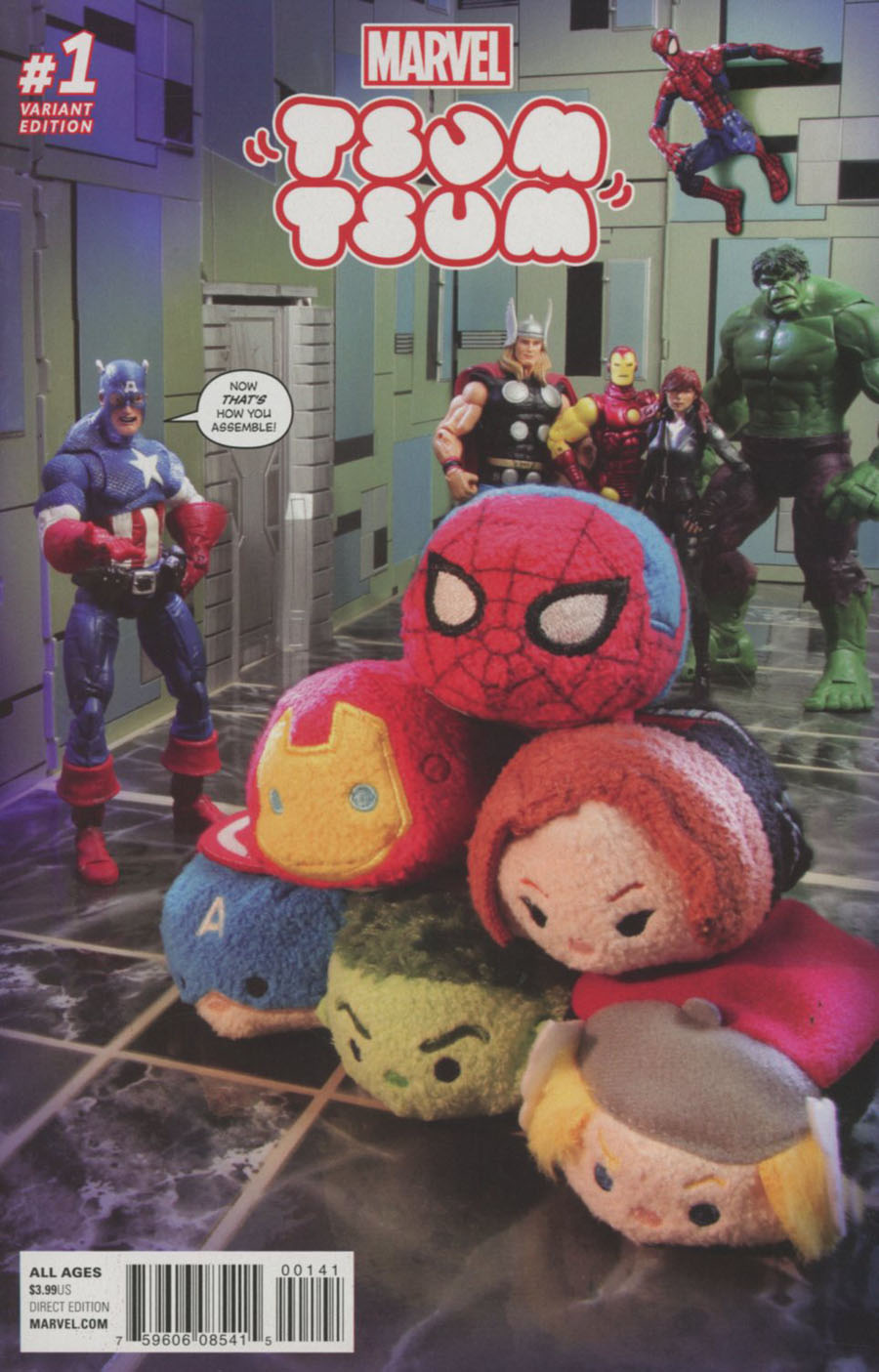 Marvel Tsum Tsum #1 Cover D Incentive Photo Variant Cover