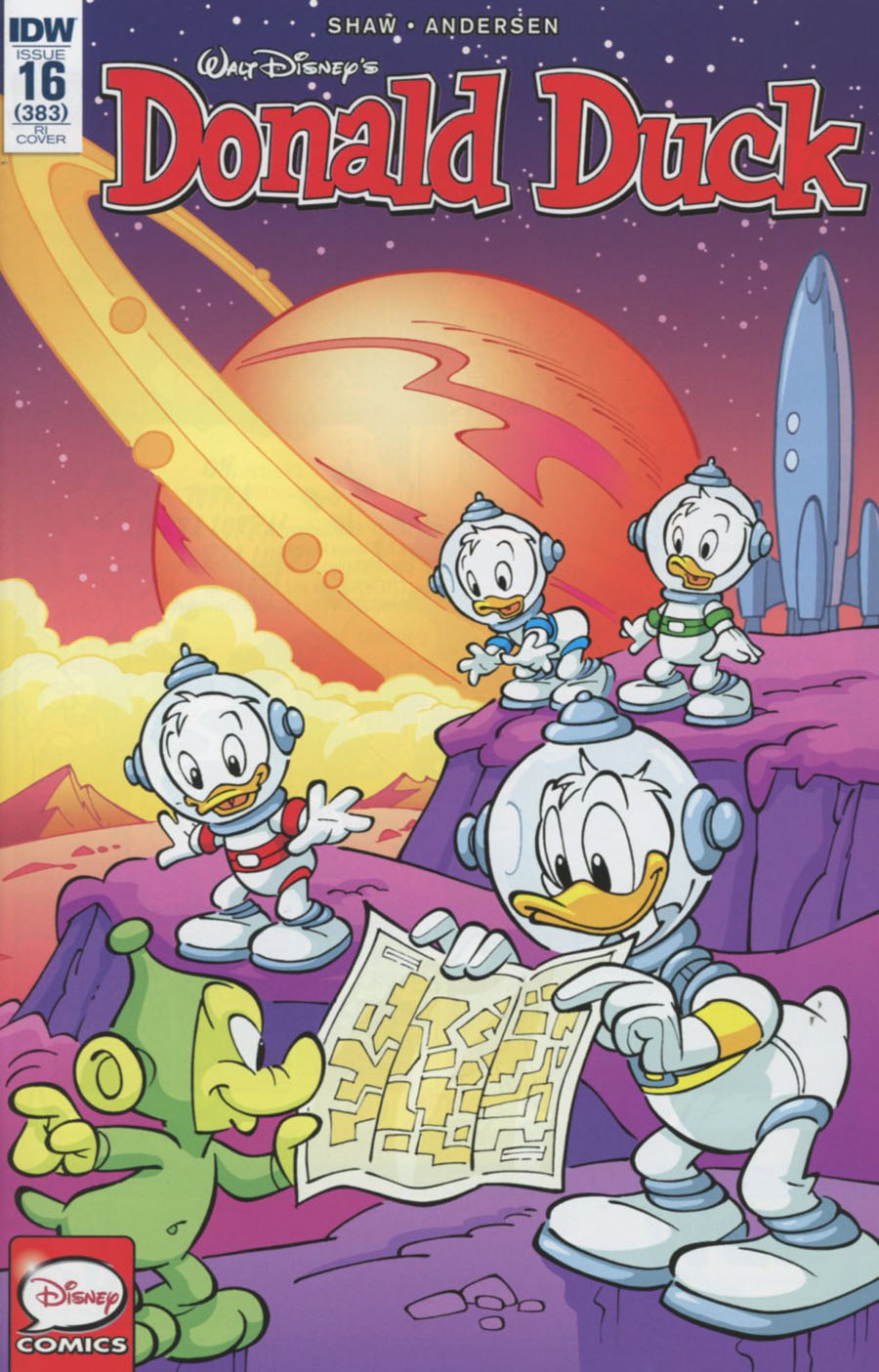 Donald Duck Vol 2 #16 Cover C Incentive Massimo Fecchi Variant Cover
