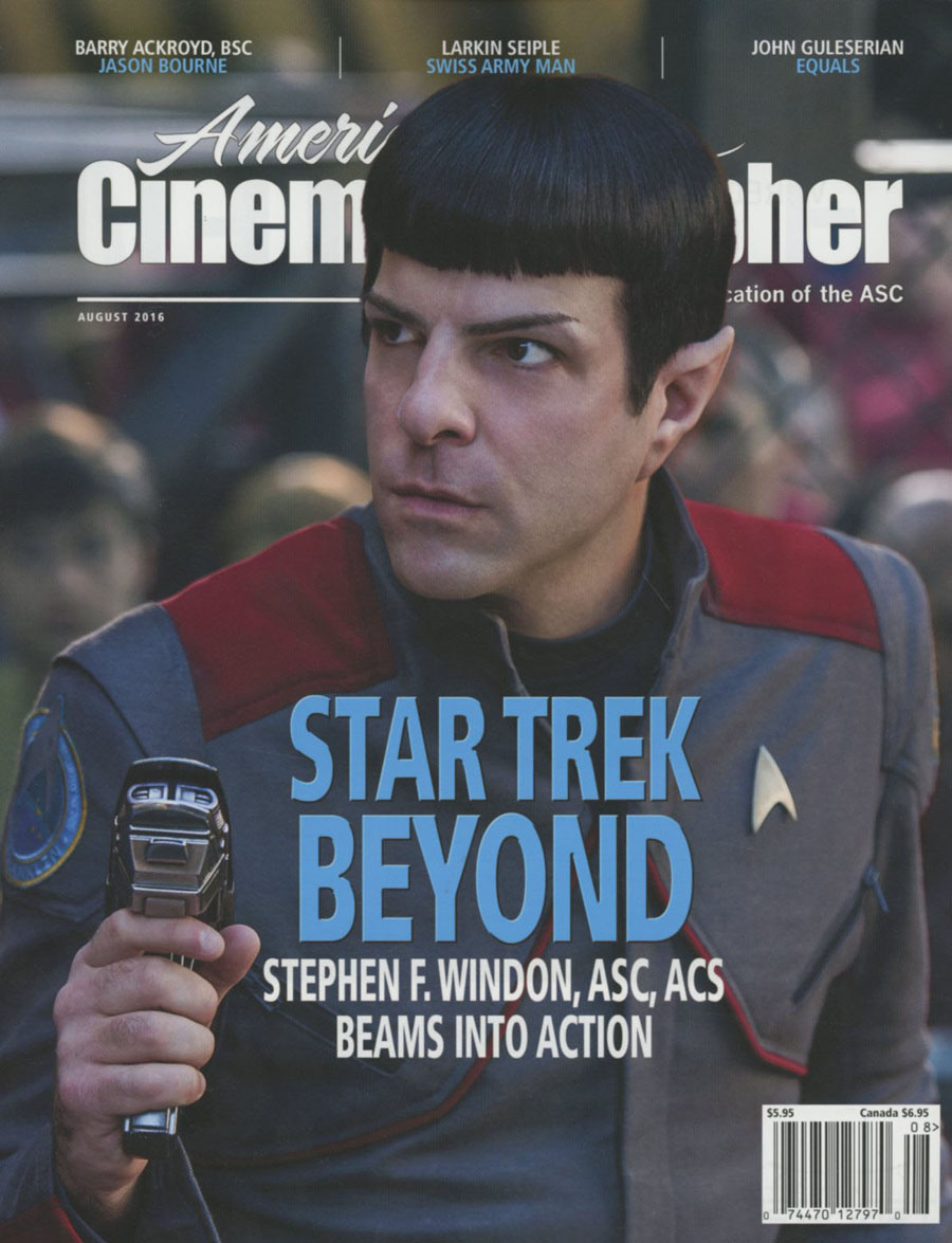 American Cinematographer Vol 97 #8 August 2016