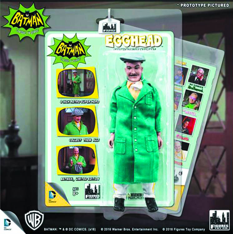 Batman 1966 Classic Villain 8-Inch Action Figure Series 1 - Egghead Delivery Man