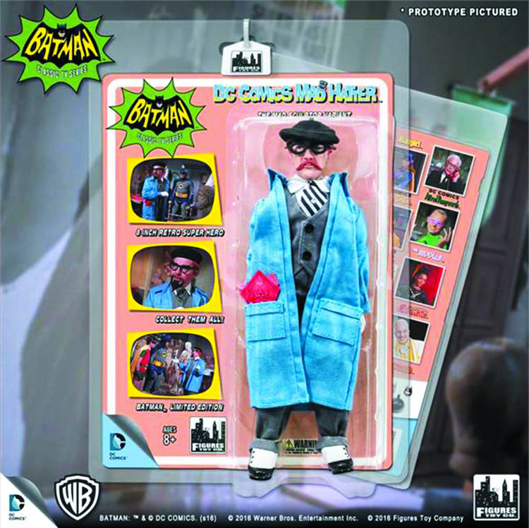 Batman 1966 Classic Villain 8-Inch Action Figure Series 1 - Mad Hatter Artist