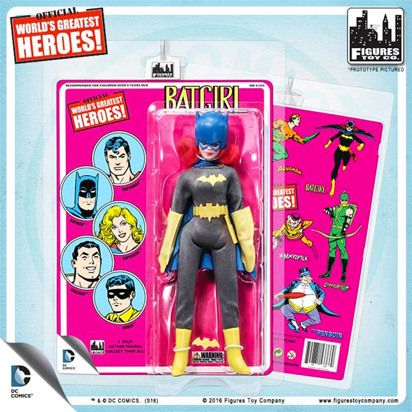 DC Retro Mego Style 8-Inch Action Figure Series 1 - Batgirl
