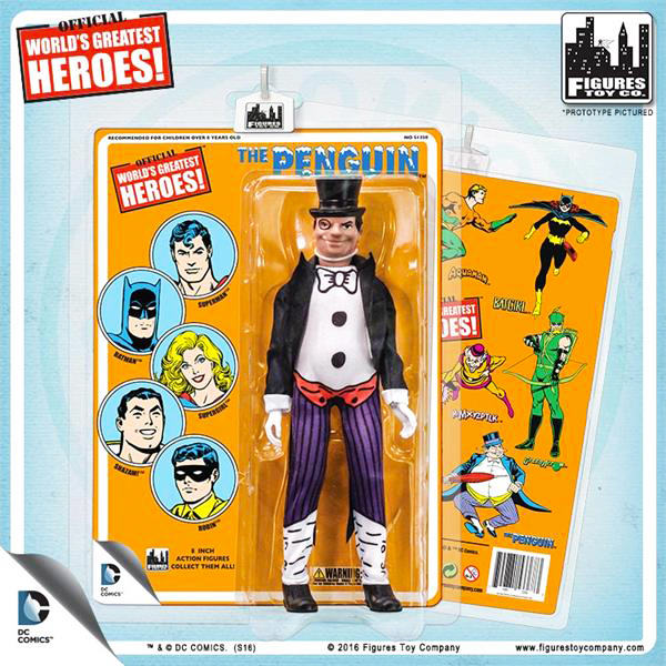 DC Retro Mego Style 8-Inch Action Figure Series 1 - Penguin
