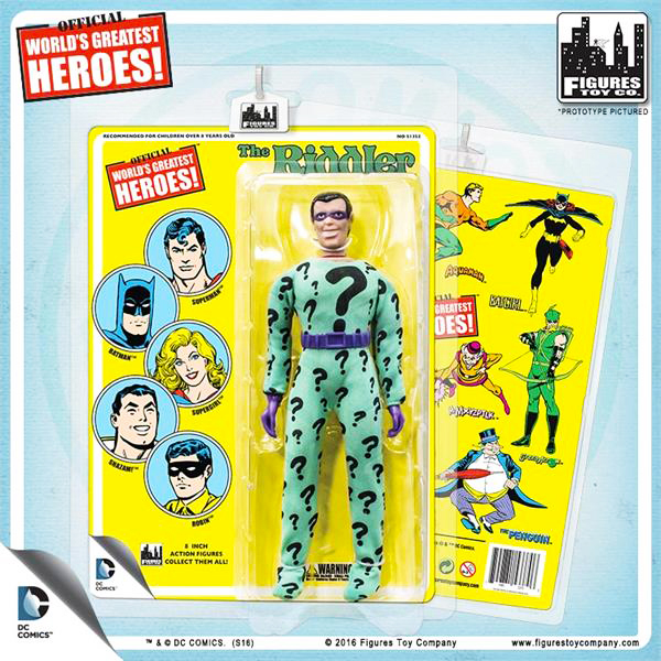 DC Retro Mego Style 8-Inch Action Figure Series 1 - Riddler