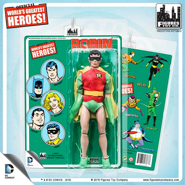 DC Retro Mego Style 8-Inch Action Figure Series 1 - Robin