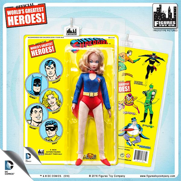 DC Retro Mego Style 8-Inch Action Figure Series 1 - Supergirl