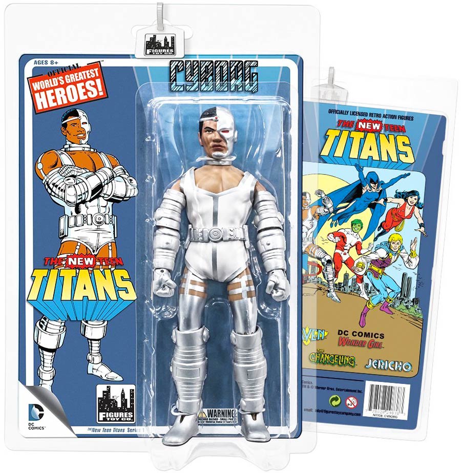 DC Retro Teen Titans 8-Inch Action Figure Series 1 - Cyborg