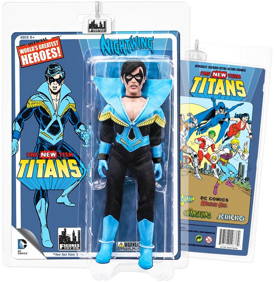 DC Retro Teen Titans 8-Inch Action Figure Series 1 - Nightwing