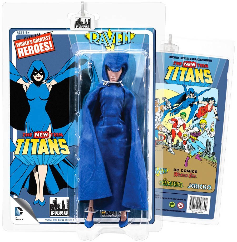DC Retro Teen Titans 8-Inch Action Figure Series 1 - Raven