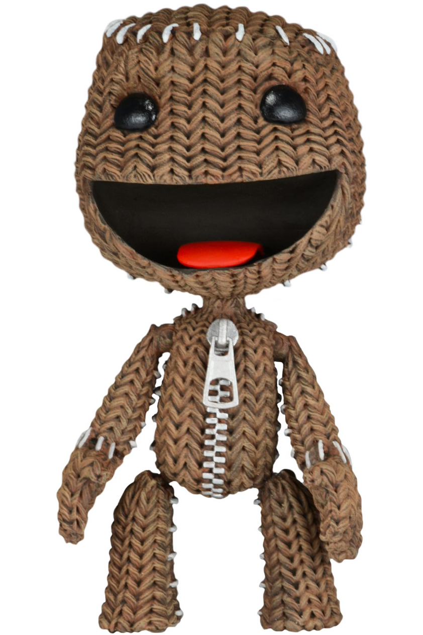 Little Big Planet 7-Inch Series 2 Happy Sackboy Action Figure