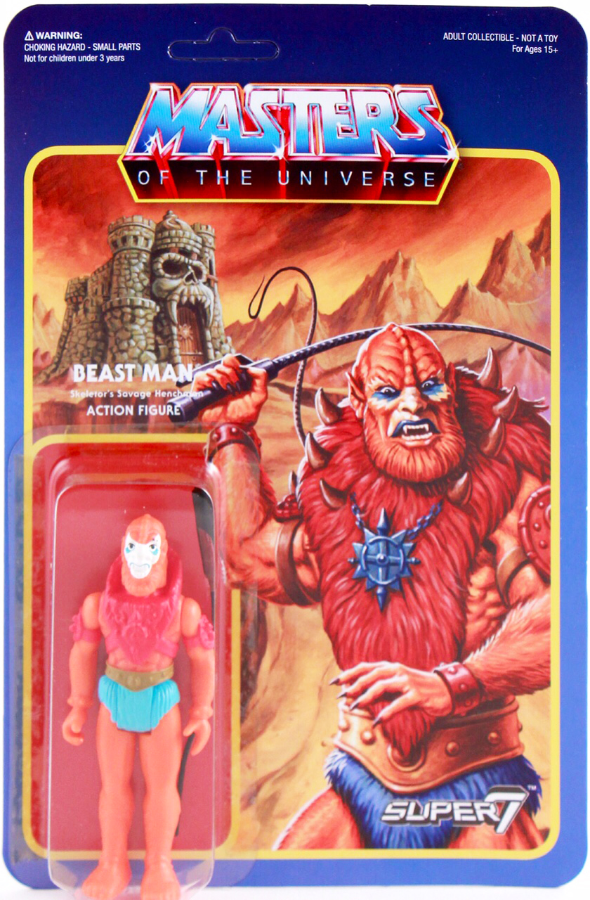 Masters Of The Universe Reaction Figure - Beast Man
