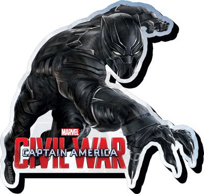 Marvel Comics Funky Chunky Magnet - Captain America Civil War Black Panther