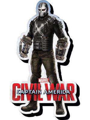 Marvel Comics Funky Chunky Magnet - Captain America Civil War Crossbones