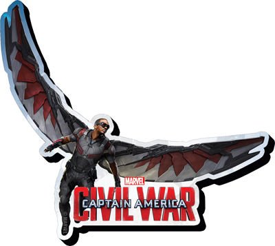 Marvel Comics Funky Chunky Magnet - Captain America Civil War Falcon