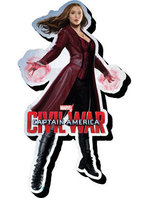 Marvel Comics Funky Chunky Magnet - Captain America Civil War Scarlet Witch