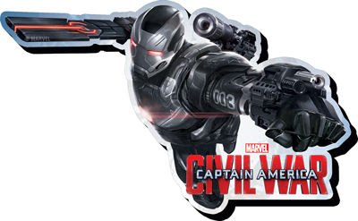 Marvel Comics Funky Chunky Magnet - Captain America Civil War War Machine
