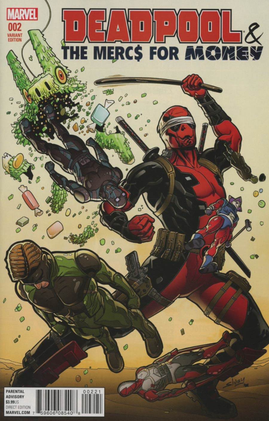 Deadpool And The Mercs For Money Vol 2 #2 Cover B Incentive Variant Cover