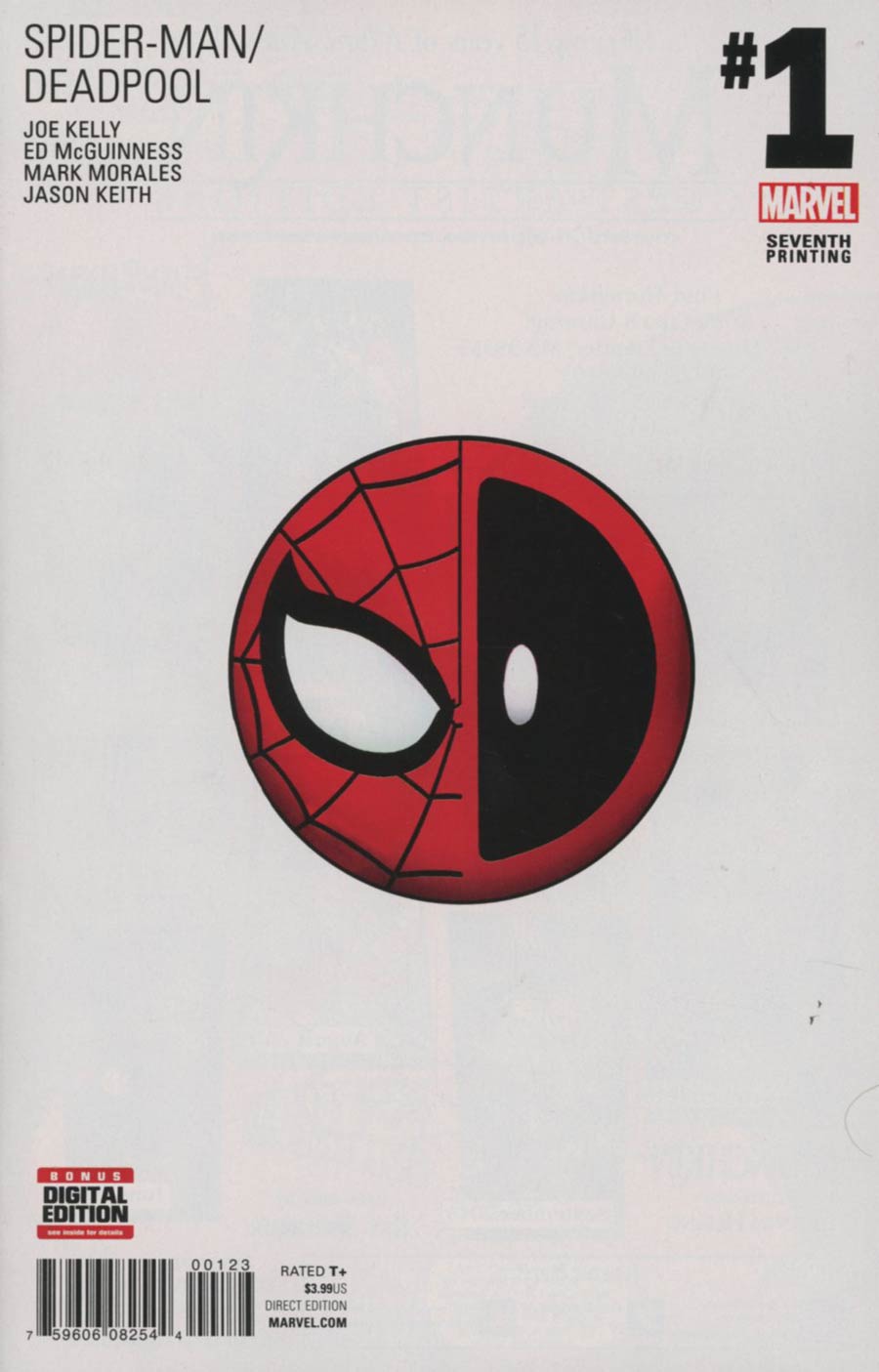 Spider-Man Deadpool #1 Cover R 7th Ptg Ed McGuinness Variant Cover