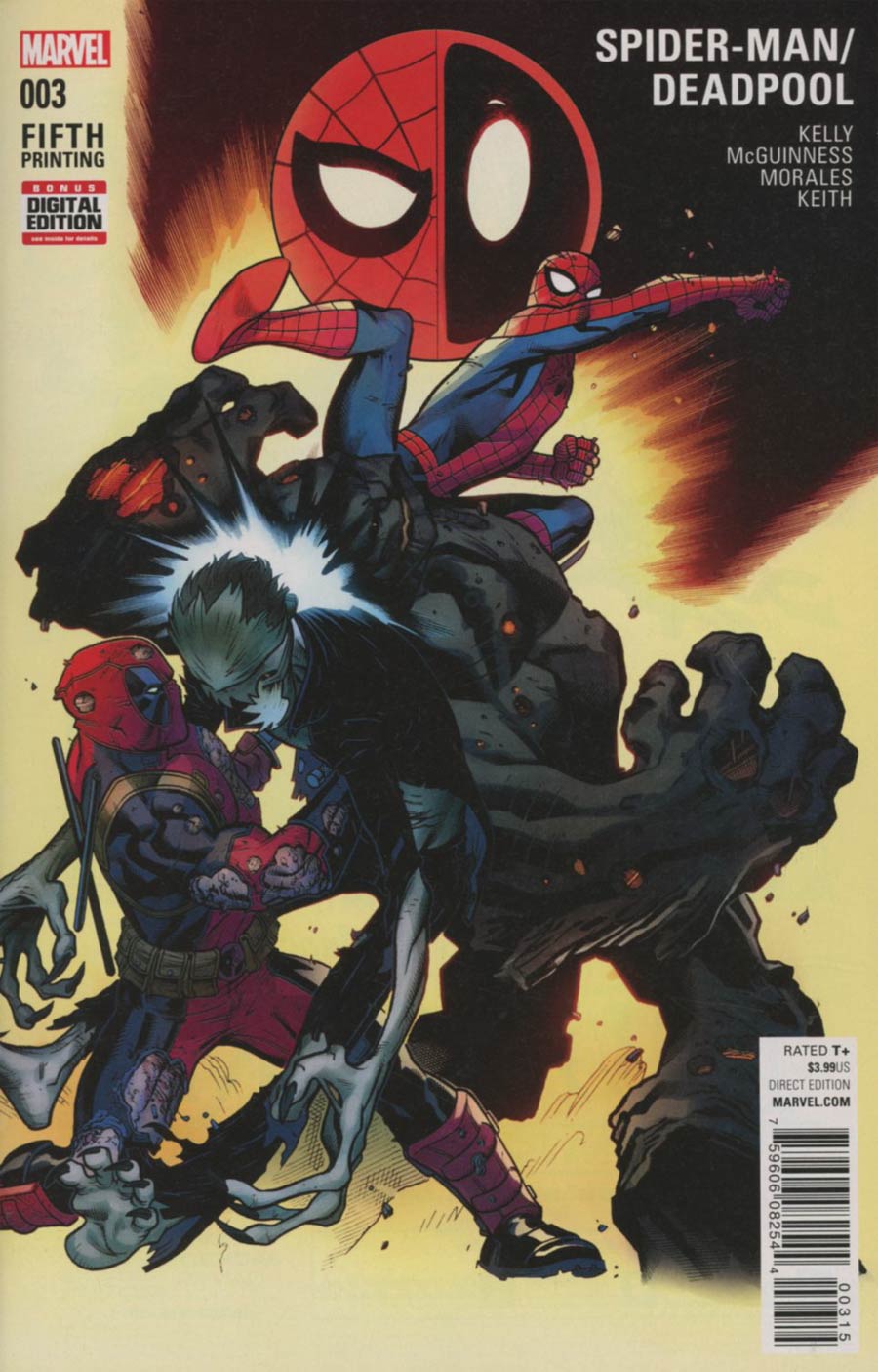 Spider-Man Deadpool #3 Cover F 5th Ptg Ed McGuinness Variant Cover