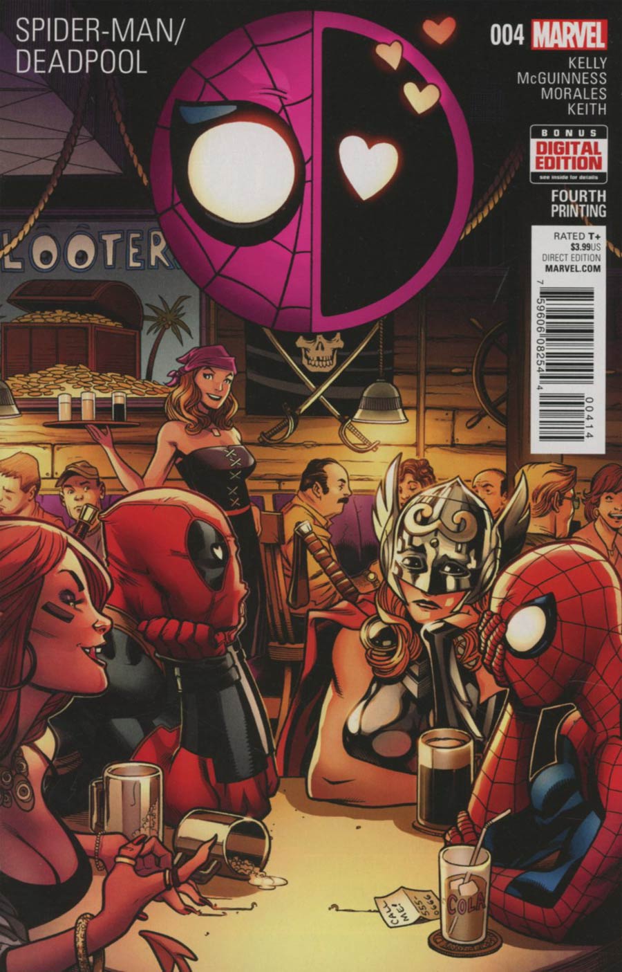 Spider-Man Deadpool #4 Cover D 4th Ptg Ed McGuinness Variant Cover