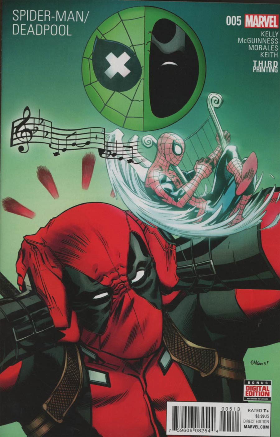 Spider-Man Deadpool #5 Cover C 3rd Ptg Ed McGuinness Variant Cover