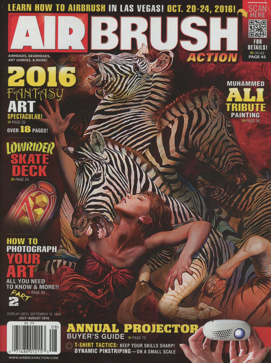 Air Brush Action Vol 32 #2 July - August 2016