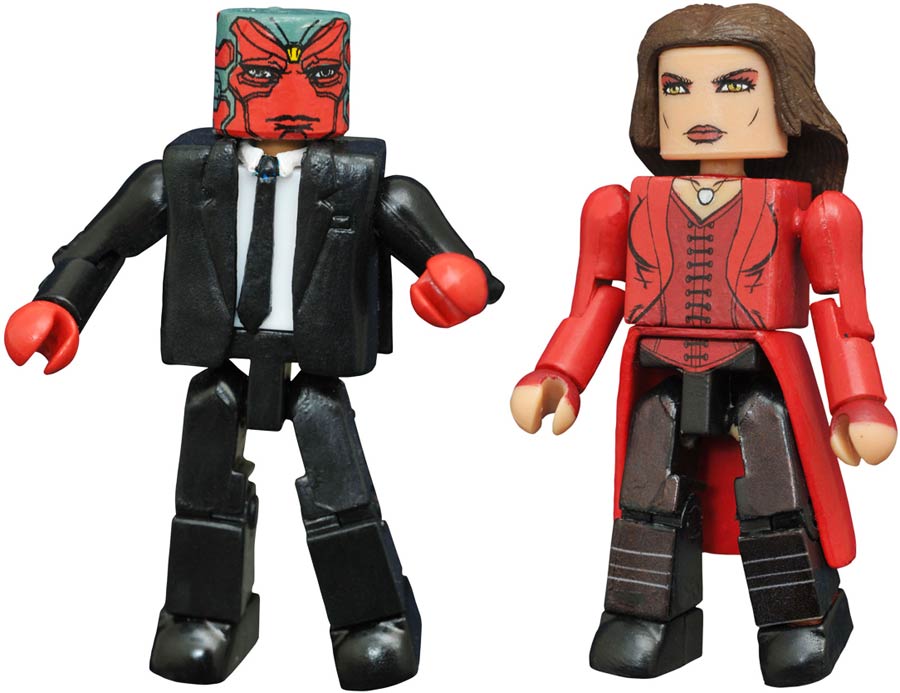 Marvel Minimates Vision & Scarlet Witch SDCC 2016 Exclusive 2-Pack