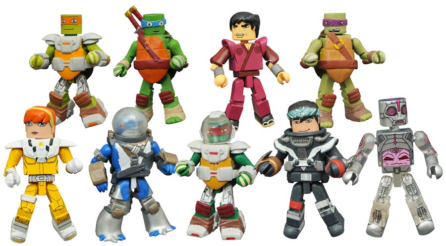 Teenage Mutant Ninja Turtles Minimates Series 5 Foil Blind Mystery Box