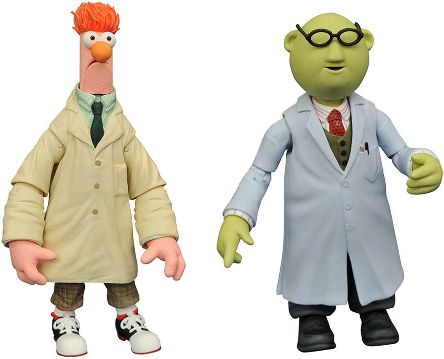 Muppets Select Action Figure Series 2 Bunsen Honeydew & Beaker 2-Pack Action Figure