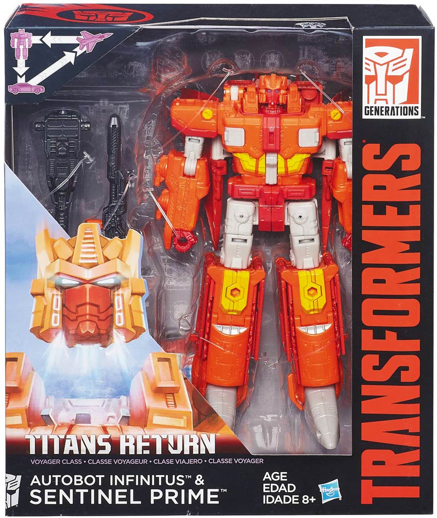 Transformers Generations Titans Return Voyager Action Figure Assortment 201601 - Sentinel Prime