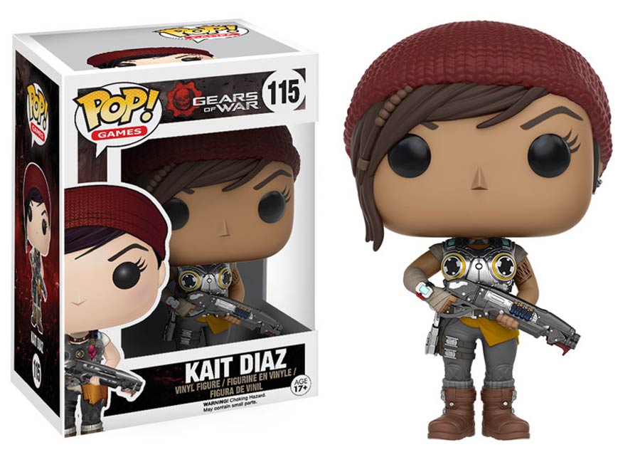 POP Games 115 Gears Of War Kait Diaz Vinyl Figure