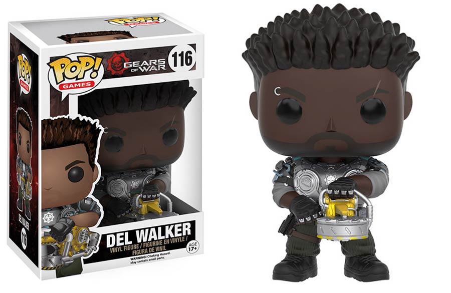 POP Games 116 Gears Of War Del Walker Vinyl Figure