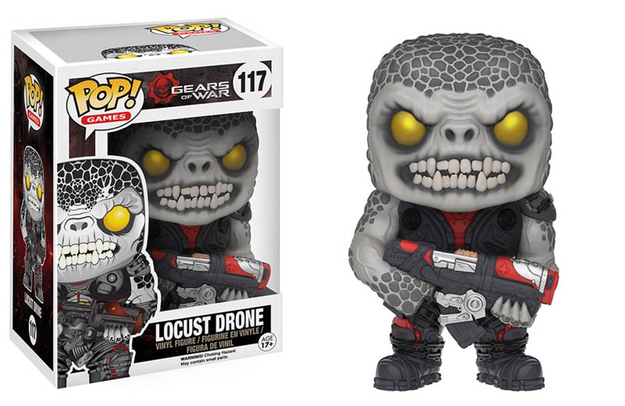 POP Games 117 Gears Of War Locust Drone Vinyl Figure