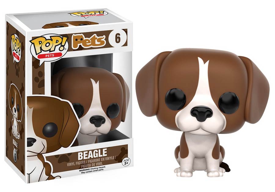 POP Pets 06 Beagle Vinyl Figure