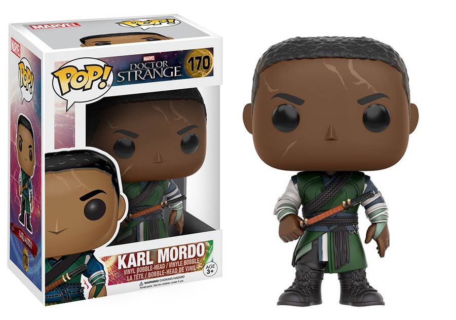 POP Marvel 170 Doctor Strange Movie Karl Mordo Vinyl Bobble Head