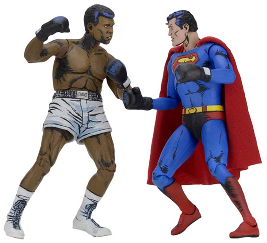 DC Superman vs Muhammad Ali 7-inch 2-Pack Action Figure