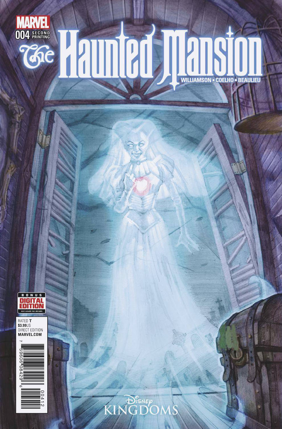 Disney Kingdoms Haunted Mansion #4 Cover D 2nd Ptg EM Gist Variant Cover