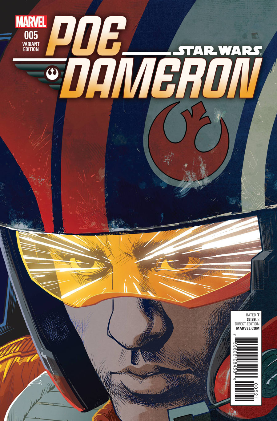 Star Wars Poe Dameron #5 Cover B Incentive Cameron Stewart Variant Cover