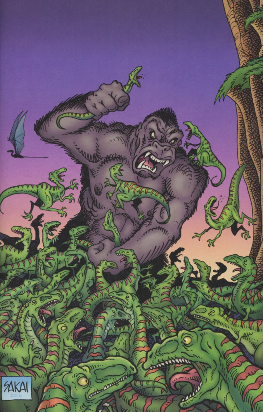 Kong Of Skull Island #2 Cover B Incentive Stan Sakai Virgin Variant Cover