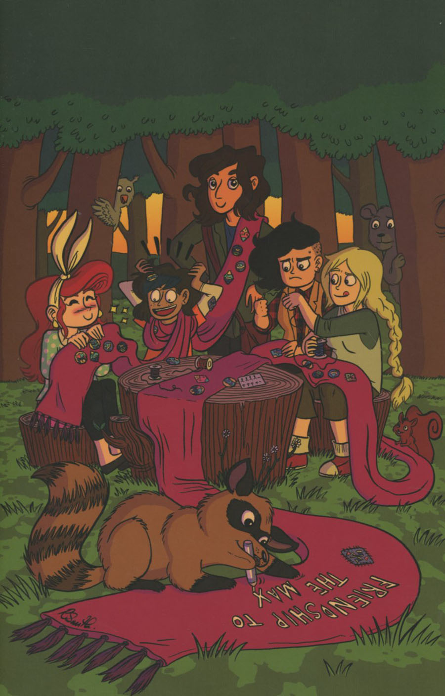 Lumberjanes #29 Cover B Incentive Rachael Smith Virgin Variant Cover