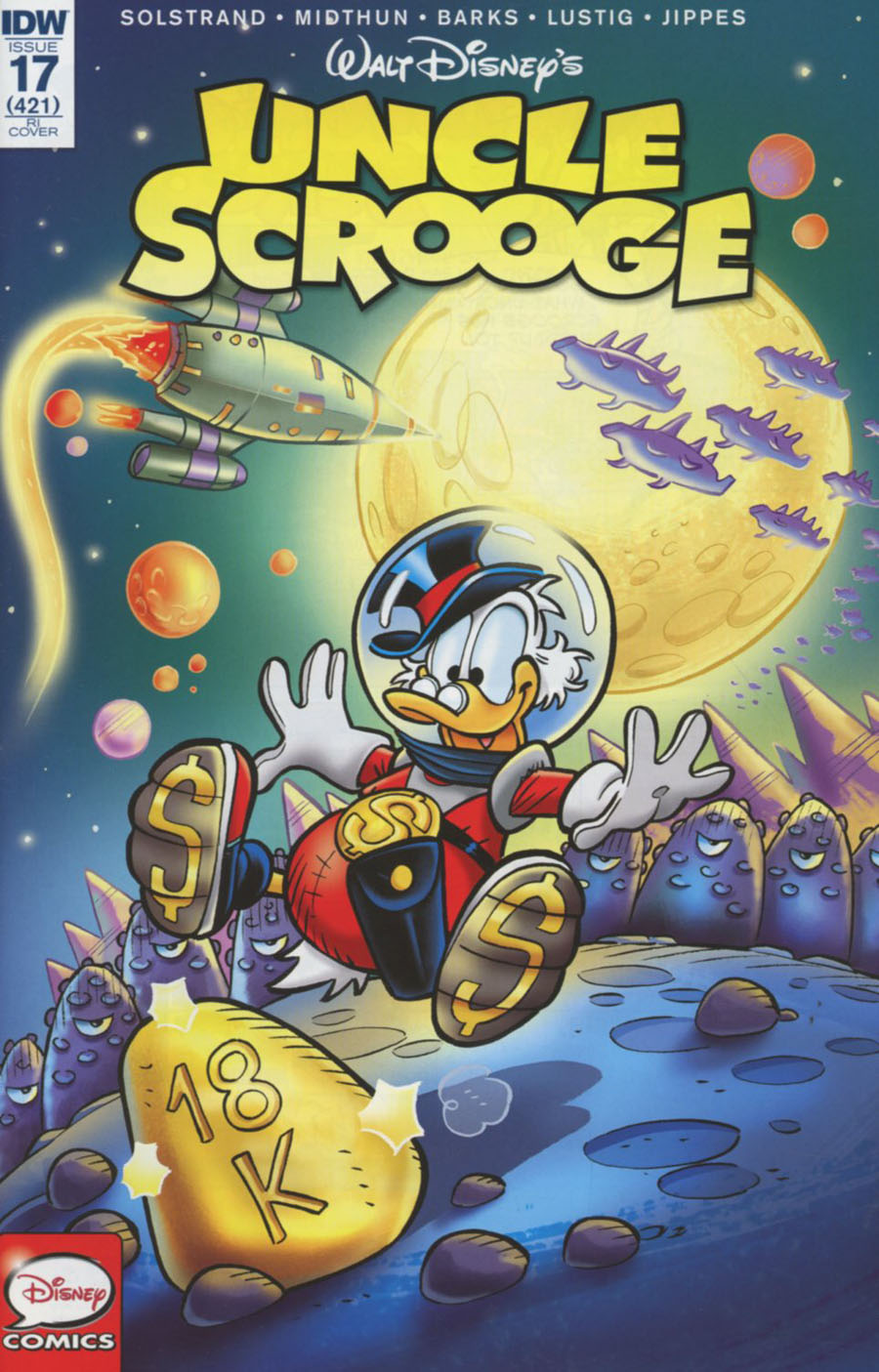 Uncle Scrooge Vol 2 #17 Cover C Incentive Marco Gervasio Variant Cover