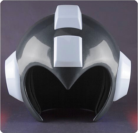 Mega Man Wearable Helmet Replica - Bubble Lead Grey